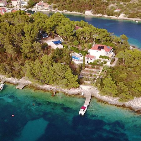 Waterfront Villa With Pool Vela Luka Buitenkant foto