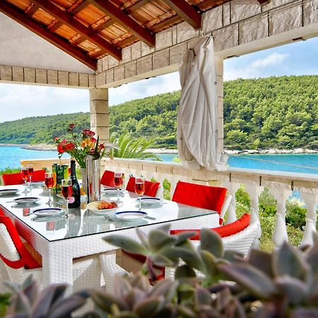 Waterfront Villa With Pool Vela Luka Buitenkant foto