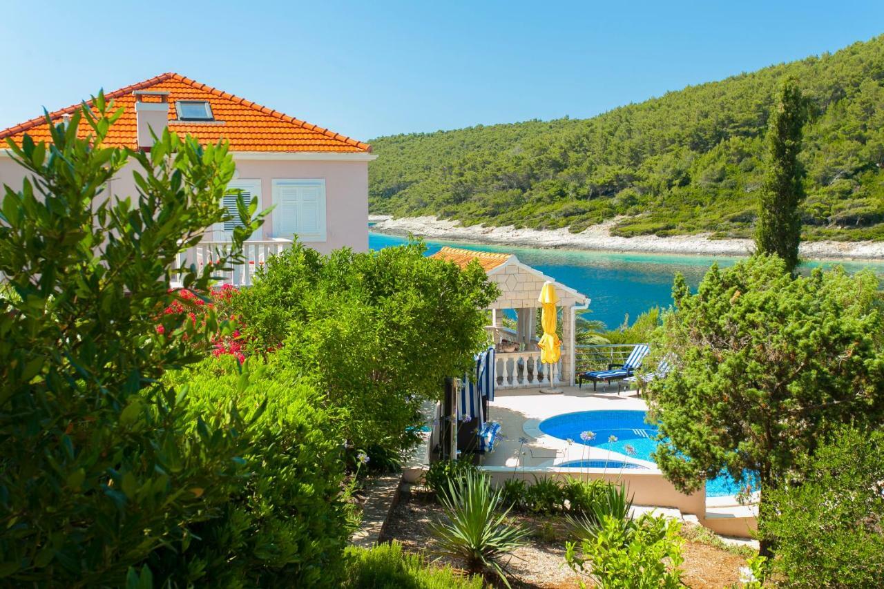 Waterfront Villa With Pool Vela Luka Buitenkant foto