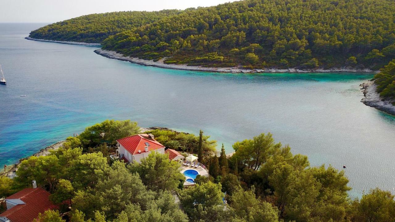 Waterfront Villa With Pool Vela Luka Buitenkant foto